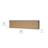 Guns, Cigars, Bourbon Wood Novelty Wall Sign - 36" x 8"
